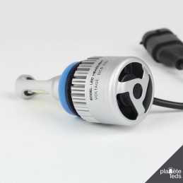 Ampoule à LED pour voiture et moto : Kit Ampoules LED H8/H11 4600Lm Ventilé