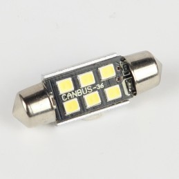 Festoon base Led Bulb C5W Canbus 6 Leds 10-30V