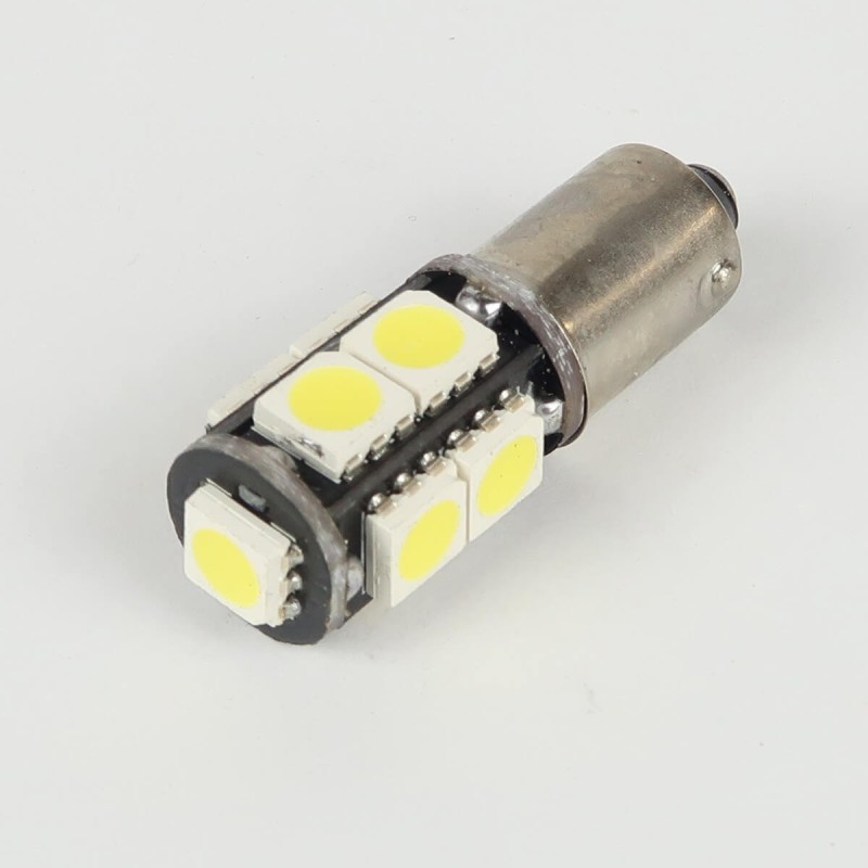 Ampoule Led T10 W5W 5 leds blanches canbus anti-erreur - Led-effect