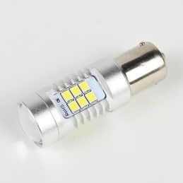 Ampoule LED BA15S 1156 P21W Canbus 21 leds 10-30V