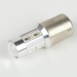 BA15S LED Bulb 10 Red LEDs 5730 CANBUS