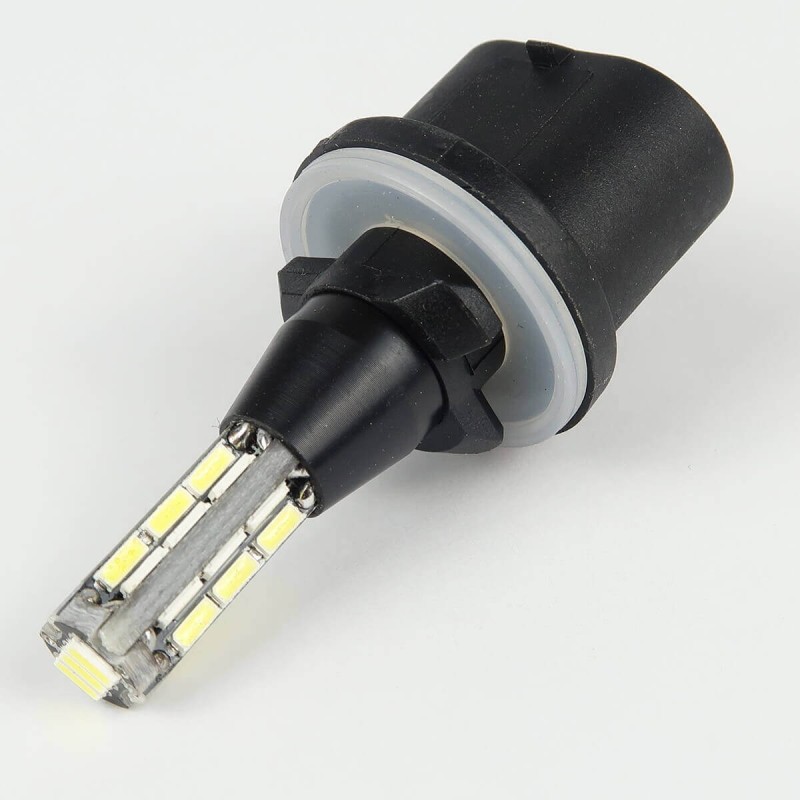 Eclairage LED pour voiture et moto : Ampoule LED 880 H27W/1 Blanche SOFT CANBUS 27 LEDs 4014 Eclairage LED pour voiture et moto : Ampoule LED 880 H27W/1 Blanche SOFT CANBUS 27 LEDs 4014