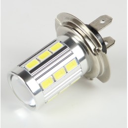 Eclairage LED pour voiture et moto : Ampoule led H7 Blanche CANBUS 21 LEDs 5730