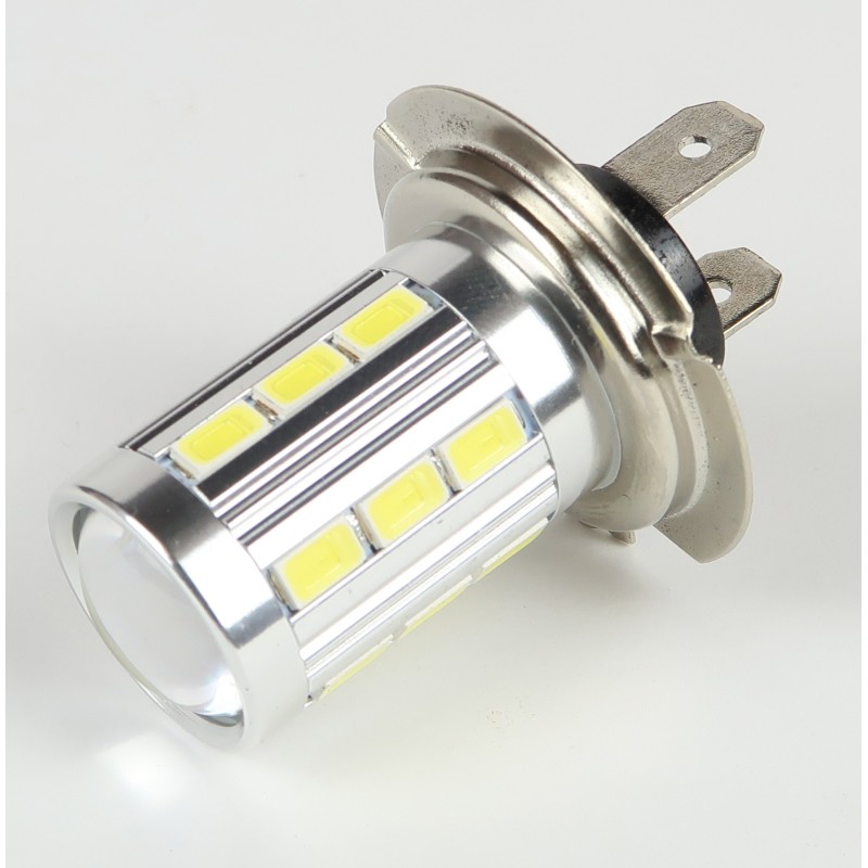 Eclairage LED pour voiture et moto : Ampoule led H7 Blanche CANBUS 21 LEDs 5730 Eclairage LED pour voiture et moto : Ampoule led H7 Blanche CANBUS 21 LEDs 5730