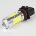 Eclairage LED pour voiture et moto : Ampoule led PSX26W 7.5W 10-25V Blanche