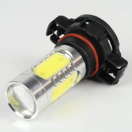 Eclairage LED pour voiture et moto : Ampoule led PSX24W 7.5W 10-25V Blanche