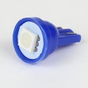 Eclairage LED pour voiture et moto : Ampoule LED T10 - W5W 1 LED SMD Bleue