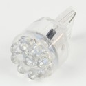 Eclairage LED pour voiture et moto : Ampoule Led T20 - W21W - 9 Leds Rouges