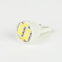 Led bulb T10 8 Led SMD White 6V