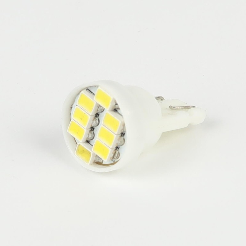 Ampoule veilleuse à led t10 smd 1w - blanc t10-001-w /2