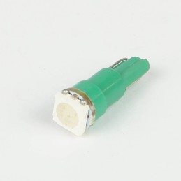 Led bulb T5 - W1.2W - 1 Led SMD5050 Green