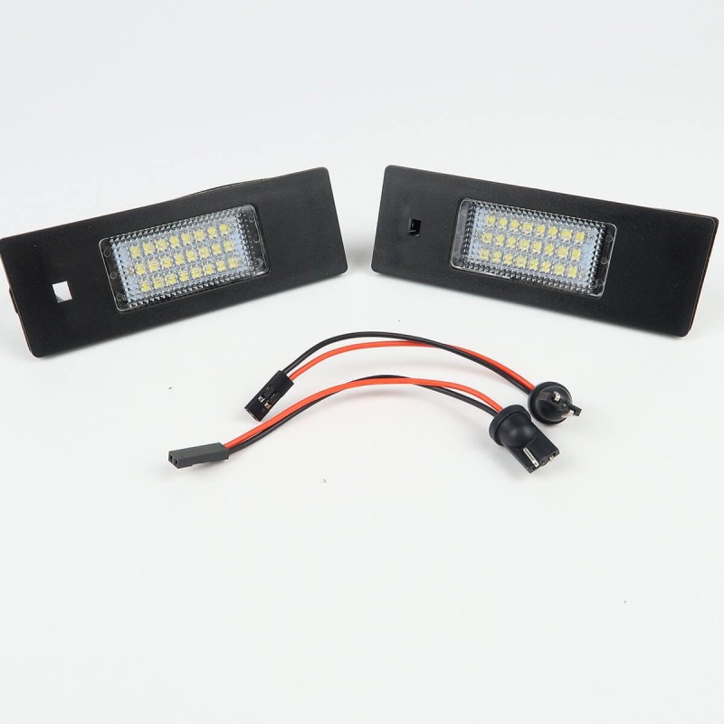 Ampoule LED Plaque Immatriculation pour BMW Serie 1 E81, E87