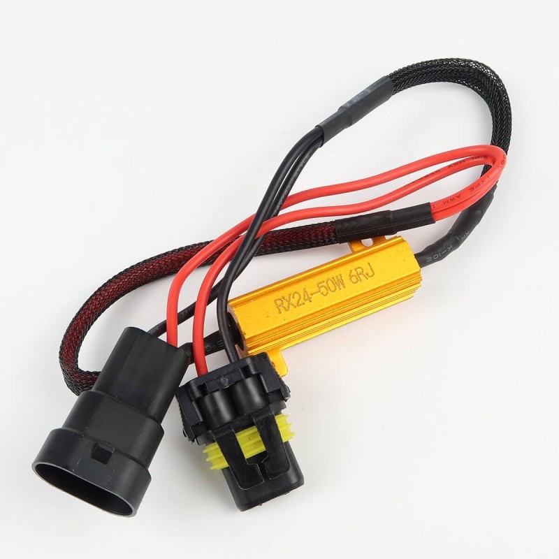 Accessoires LED pour voiture et moto : Résistance anti-erreur pour HB3/9005 Accessoires LED pour voiture et moto : Résistance anti-erreur pour HB3/9005