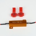 Accessoires LED pour voiture et moto : Résistance Anti-Erreur ODB 50W Pré-Cablé