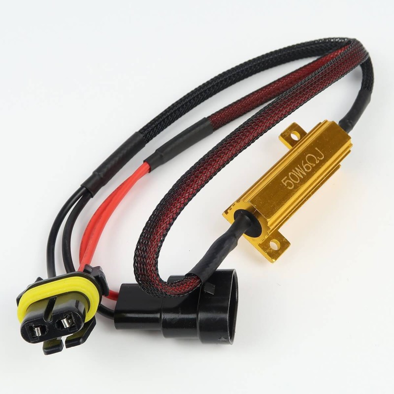 Accessoires LED pour voiture et moto : Résistance anti-erreur pour H8, H9, H11 Accessoires LED pour voiture et moto : Résistance anti-erreur pour H8, H9, H11