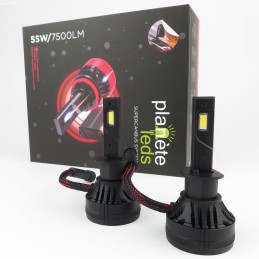High Power SUPERCANBUS LED Kit H1 55W/7500Lm 6500K