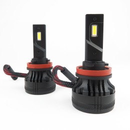 Kit LED H8/H11/H16 55W/7500Lm SUPERCANBUS 6000K Ventilé