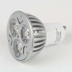 Ampoule Led GU10 Blanc Chaud 3 Leds 220LM 60°