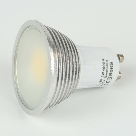 Ampoule à led spot pour maison et jardin : Ampoule LED GU10 Blanc chaud 5W