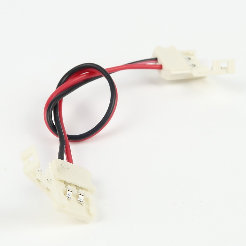 Accessoires pour bande LED : Connecteur à Câble Femelle-Femelle Mono Couleur Accessoires pour bande LED : Connecteur à Câble Femelle-Femelle Mono Couleur