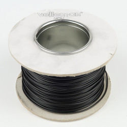 100 meters of wire cables Black