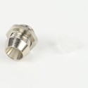 Support Chrome Brass for LED 3 mm