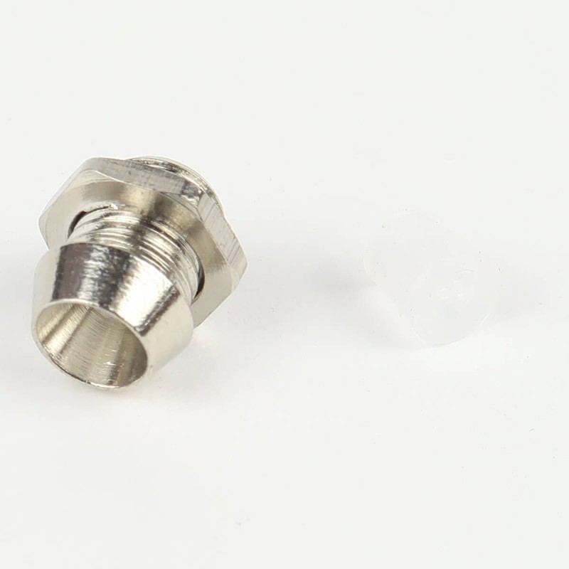 Support Chrome Brass for LED 3 mm