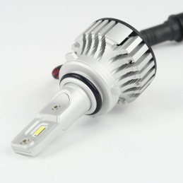 Ampoule à LED pour voiture et moto : Kit Ampoules LED HB4/H10/HIR2 5000Lm Ventilé