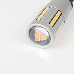 Ampoule LED PW24W Orange anti-erreur pour Clignotants - Bridée