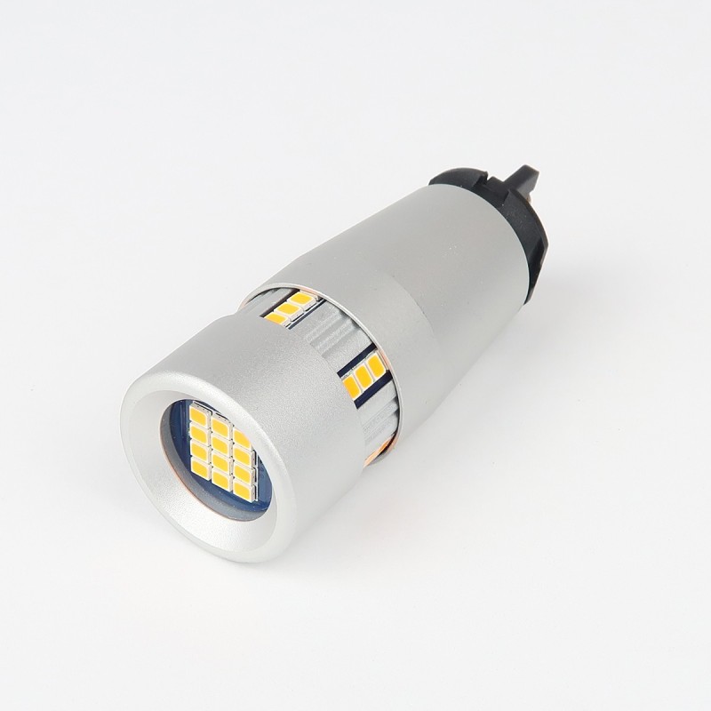 Ampoule LED ORANGE PWY24W Anti-erreur ODB (30 LED) - Auto-piece02