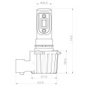 HB3/9005/H10 LED Bulbs OneStep High Power