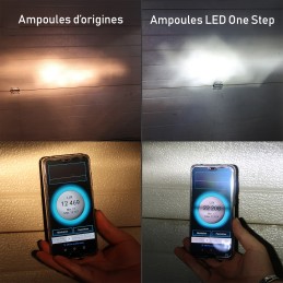 Ampoules LED H8/H11 OneStep Haute puissance