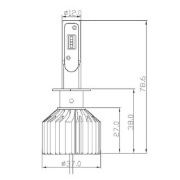 Ampoules LED H1 OneStep Haute puissance