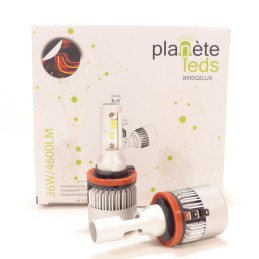 High Power LED Kit H18 5000Lm 6000k Ventilated