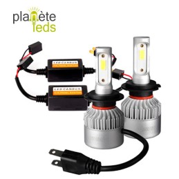 Kit LED H7 80W/10000Lm SUPERCANBUS 6500K
