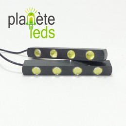 Feux de jour 10 ampoules led dc 10w 500 lm