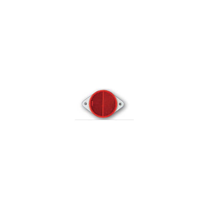 CATADIOPTRE ROND ROUGE REFLECHISSANT - A VIS 33