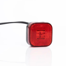 FEU DE GABARIT LED CARRE ROUGE